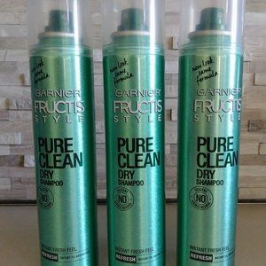 3 New Garnier Fructis Style Pure Clean Dry Shampoo